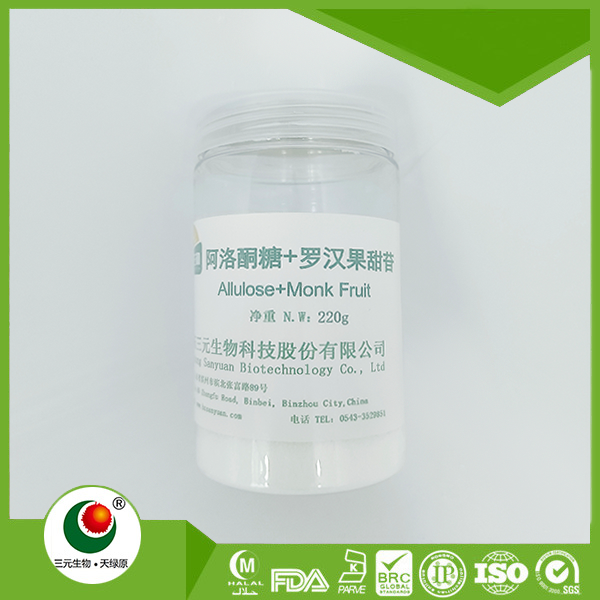 Allulose + Monk Fruit White